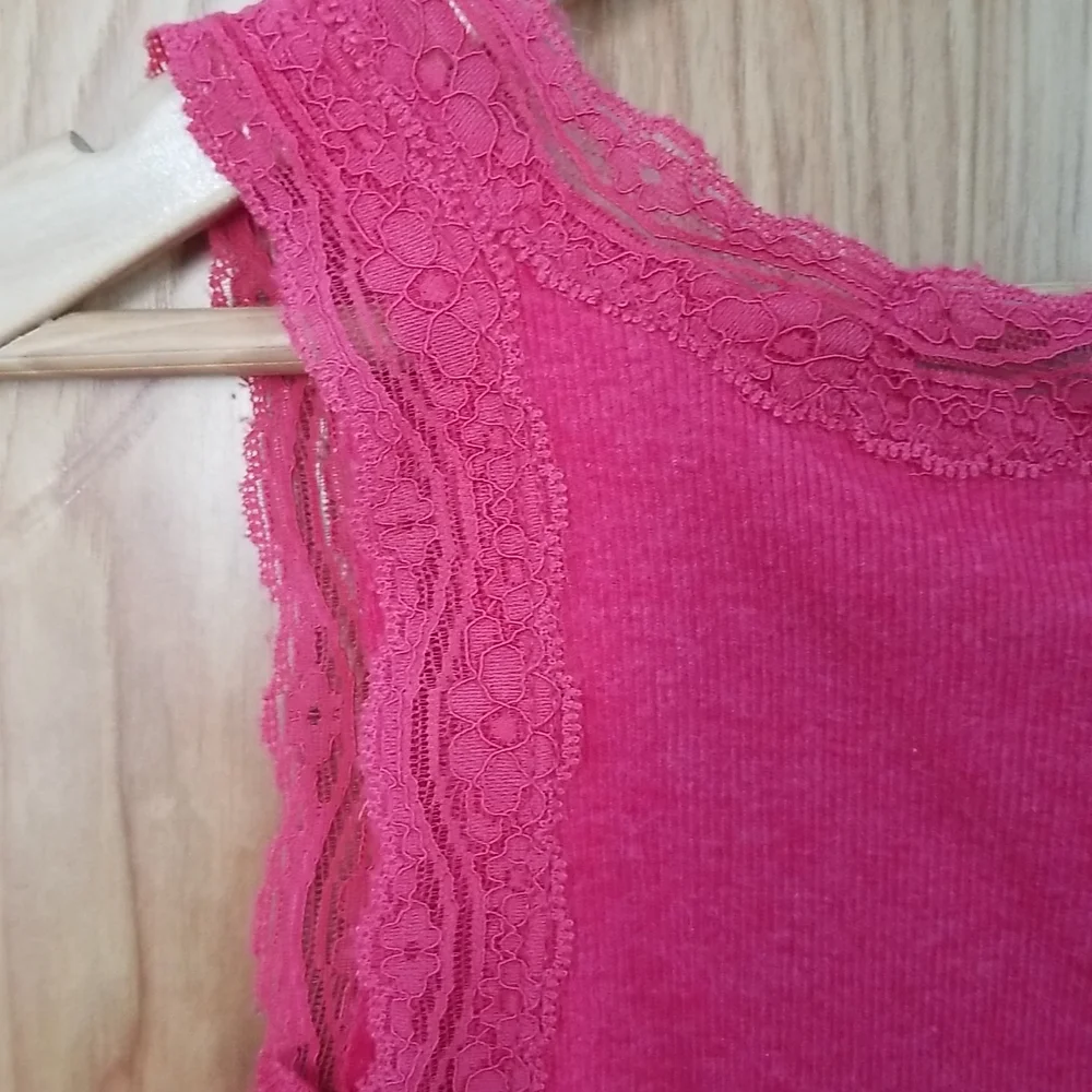 Womens Coldwater Creek Lacy Lined Tank - Size 10/12 - Picture 5 of 5